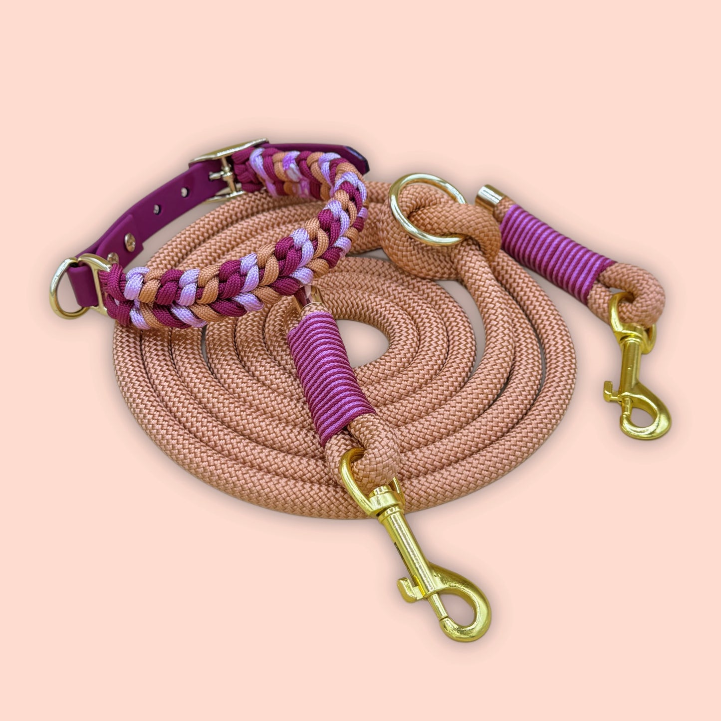 Collar para río X Cuerda de correa de Paracord
