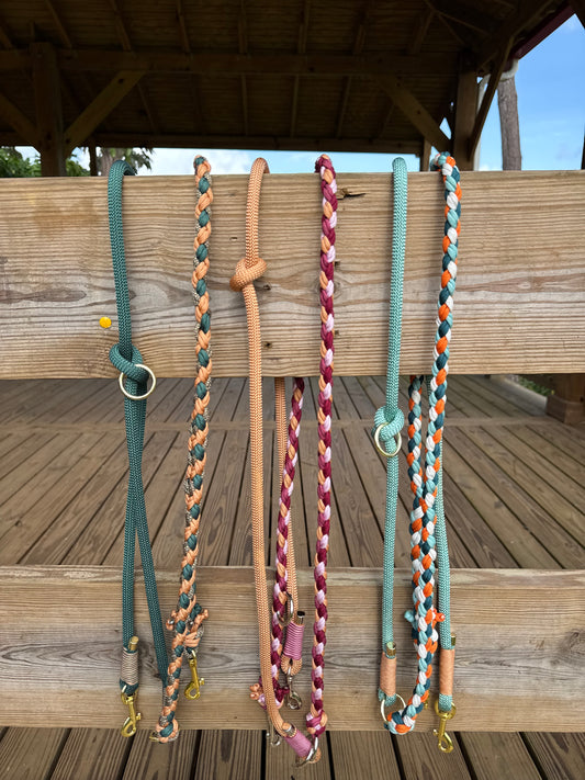 Correa trenzada de paracord de 4 hebras