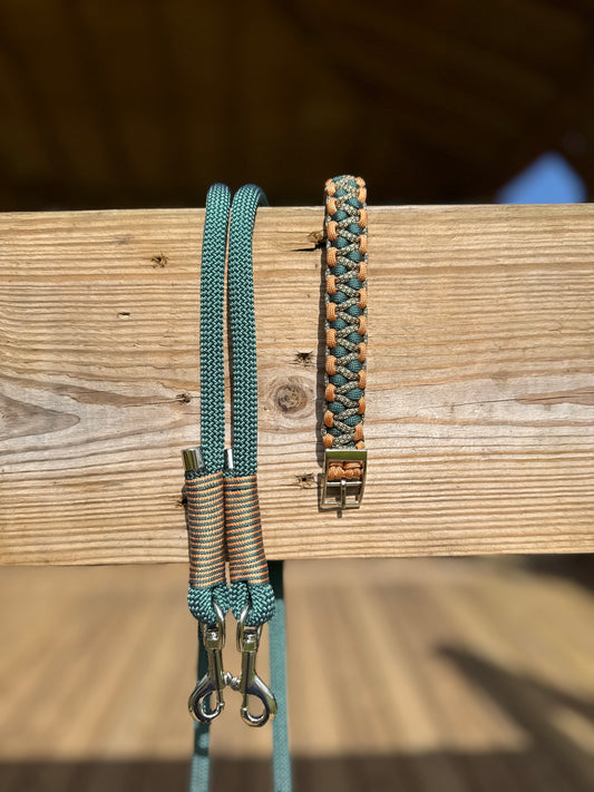 Solomon Dragon Collar X Paracord Leash Rope